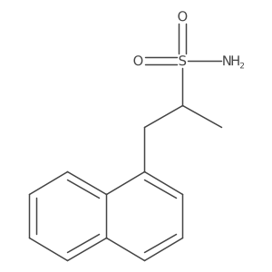 1-(Naphthalen-1-yl)propane-2-sulfonamide Structure