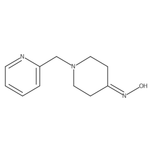 N-[1-(pyridin-2-ylmethyl)piperidin-4-ylidene]hydroxylamine Structure