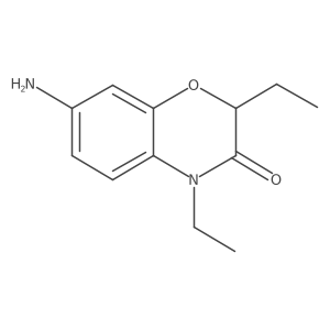 7-Amino-2,4-diethyl-4H-benzo[1,4]oxazin-3-one结构式