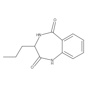 3-propyl-3,4-dihydro-1H-benzo[e][1,4]diazepine-2,5-dione Structure