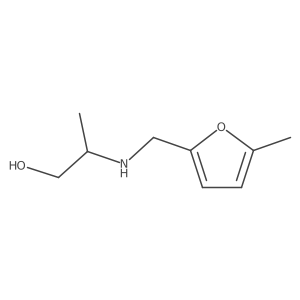 2-{[(5-Methylfuran-2-yl)methyl]amino}propan-1-ol Structure