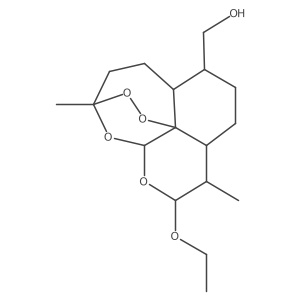 14-Hydroxyarteether Structure
