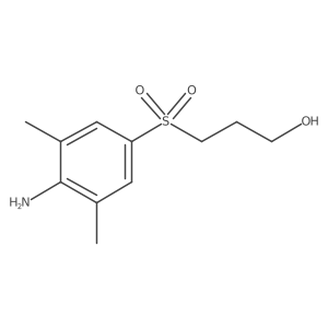 3-(4-Amino-3,5-dimethyl-benzenesulfonyl)-propan-1-ol Structure