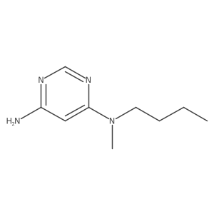 N4-butyl-N4-methylpyrimidine-4,6-diamine Structure