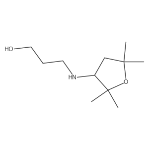 3-[(2,2,5,5-Tetramethyloxolan-3-yl)amino]propan-1-ol结构式