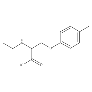 N-Ethyl-O-(p-tolyl)-L-serine Structure