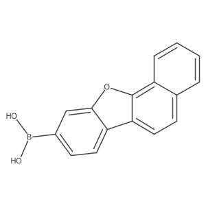 Naphtho[1,2-b]benzofuran-9-ylboronic acid结构式