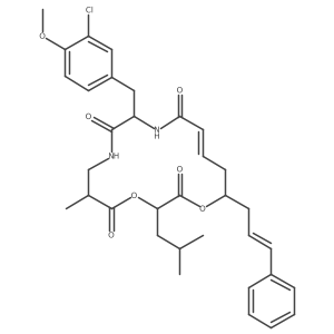 Cryptophycin 28结构式