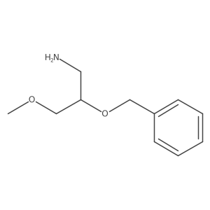 2-(Benzyloxy)-3-methoxypropan-1-amine结构式