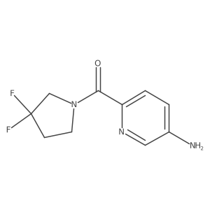 (5-Amino-pyridin-2-yl)-(3,3-difluoro-pyrrolidin-1-yl)-methanone Structure