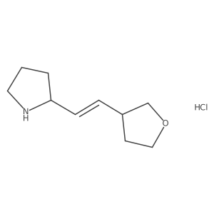 2-[(E)-2-(oxolan-3-yl)ethenyl]pyrrolidine hydrochloride Structure