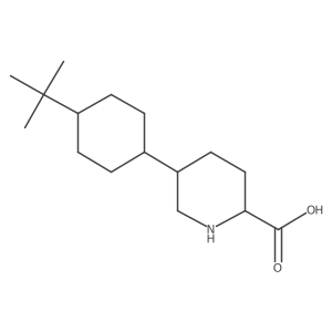 5-(4-Tert-butylcyclohexyl)piperidine-2-carboxylic acid Structure