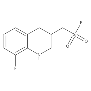 (8-Fluoro-1,2,3,4-tetrahydroquinolin-3-yl)methanesulfonyl fluoride Structure