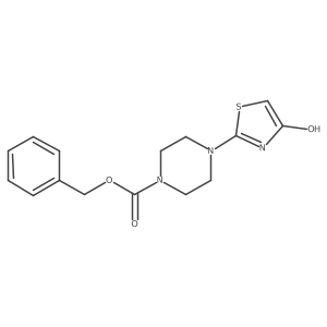 Benzyl 4-(4-hydroxy-1,3-thiazol-2-yl)piperazine-1-carboxylate Structure