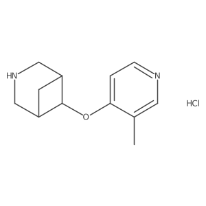 (1R,5S,6r)-6-[(3-methylpyridin-4-yl)oxy]-3-azabicyclo[3.1.1]heptane hydrochloride Structure