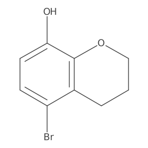 5-Bromochroman-8-ol Structure
