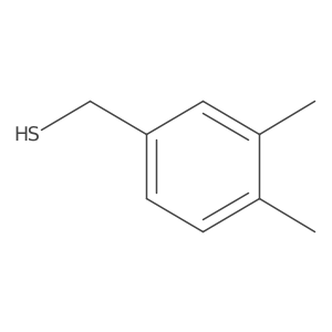 (3,4-Dimethylphenyl)methanethiol Structure