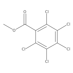 Methyl pentachlorobenzoate Structure