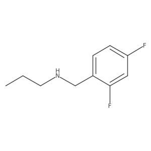 N-(2,4-difluorobenzyl)-N-propylamine结构式