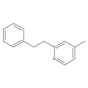 4-Methyl-2-phenethyl-pyridine Structure