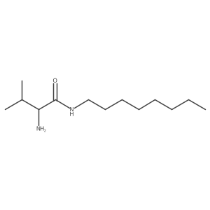 (2S)-2-Amino-3-methyl-N-octylbutanamide结构式