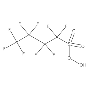 Nonafluorobutaneperoxysulfonic acid Structure