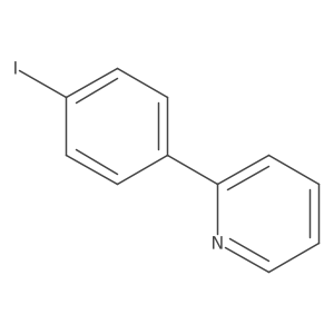 2-(4-Iodophenyl)pyridine结构式
