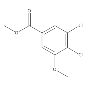 Methyl 3,4-dichloro-5-methoxybenzoate结构式