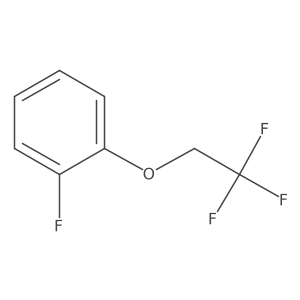 1-Fluoro-2-(2,2,2-trifluoroethoxy)benzene结构式