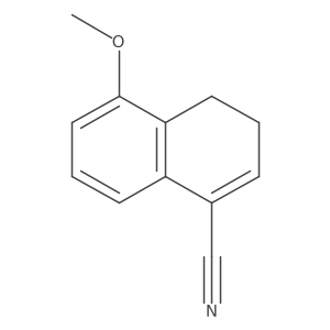 5-Methoxy-3,4-dihydronaphthalene-1-carbonitrile Structure