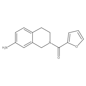2-(2-Furoyl)-1,2,3,4-tetrahydroisoquinolin-7-amine Structure