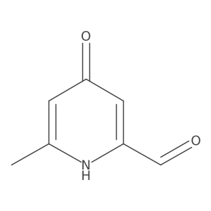 4-Hydroxy-6-methylpicolinaldehyde结构式