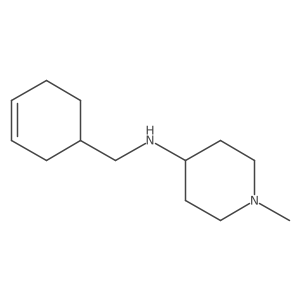 N-(cyclohex-3-en-1-ylmethyl)-1-methylpiperidin-4-amine Structure