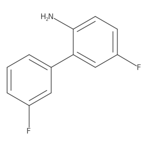 3',5-Difluorobiphenyl-2-amine Structure