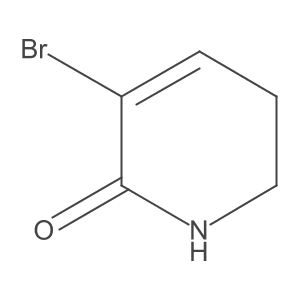 3-bromo-5,6-dihydropyridin-2(1H)-one结构式
