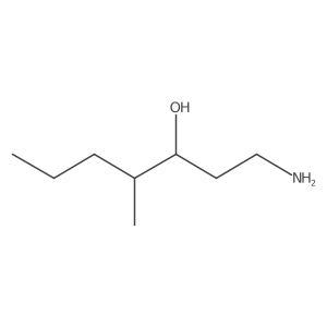 1-Amino-4-methylheptan-3-ol Structure