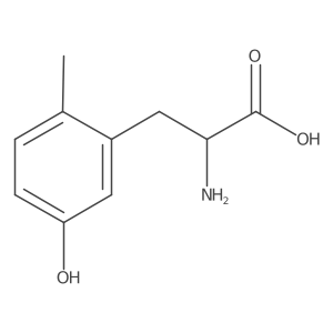 (R)-2-Amino-3-(5-hydroxy-2-methylphenyl)propanoate结构式