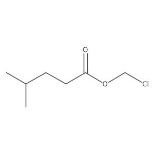Chloromethyl 4-methylpentanoate结构式