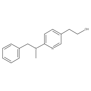 2-{6-[Benzyl(methyl)amino]pyridin-3-yl}ethan-1-ol Structure