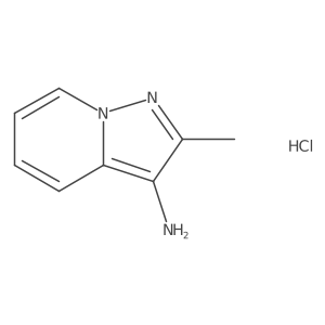 3-Amino-2-methylpyrazolo[1,5-a]pyridine hydrochloride结构式