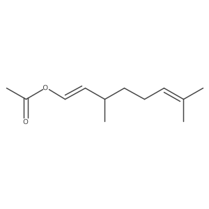 (S)-3,7-dimethylocta-1,6-dienyl acetate结构式
