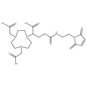 Maleimide-NODA-GA结构式