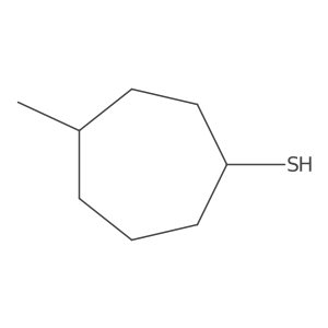4-Methylcycloheptane-1-thiol Structure