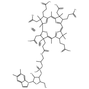 Dicyanocobalamin结构式