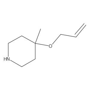 4-(Allyloxy)-4-methylpiperidine Structure