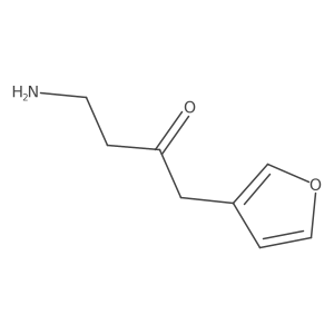 4-Amino-1-(furan-3-yl)butan-2-one结构式