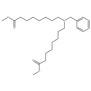 Dimethyl 8,8'-(benzylazanediyl)dioctanoate结构式