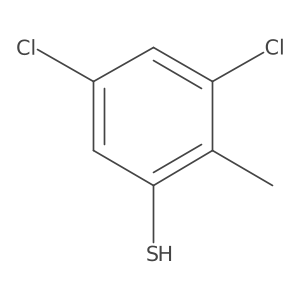 3,5-Dichloro-2-methylthiophenol Structure