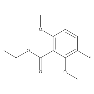 Ethyl 3-fluoro-2,6-dimethoxybenzoate Structure