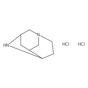(2S,3AR,5R,7aS)-octahydro-2,5-methanopyrrolo[3,2-c]pyridine dihydrochloride Structure